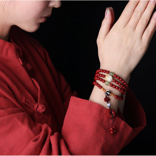 The Power of Cinnabar Bracelets: Meaning, Benefits & Healing Properties