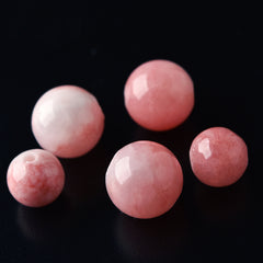 OZ DIY PK6002 Pink Chalcedony Loose Bead