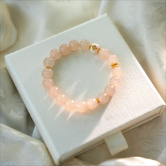 OZ Dorothy Series PK1004 Pink Chalcedony Bracelet