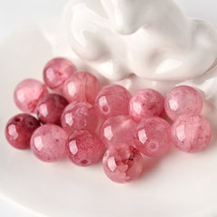 OZ DIY PK6001 Strawberry Quartz Loose Bead