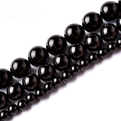 OZ DIY BK6000 Black Onyx Loose Bead