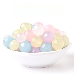 OZ DIY MC6001 Morganite-Colored Agate Loose Bead