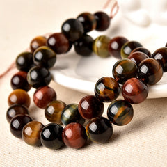 OZ DIY MC6003 MultiColor Tiger’s Eye Loose Bead