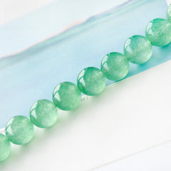 OZ DIY GN6000 Green Aventurine Loose Bead