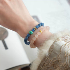 OZ Dunhuang Series BU1000 Blue Kyanite Turquoise Bracelet
