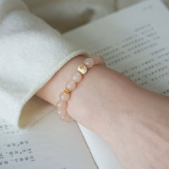 OZ Dorothy Series PK1004 Pink Chalcedony Bracelet