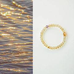 OZ Dorothy Series YE1003 Clear Citrine Bracelet