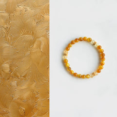 OZ Dorothy Series YE1002 Golden Tiger's Eye & Citrine Bracelet