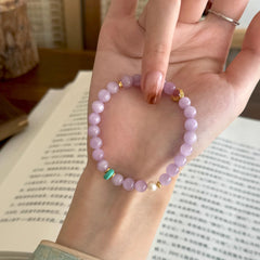 OZ Dorothy Series PL1002 Kunzite Bracelet -- Where OZ’s Violet Dreams Meet Crystal Healing