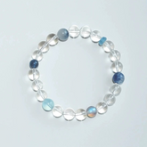OZ Dorothy Series WH1005 Clarity Clear Quartz & Aquamarine