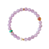 OZ Dorothy Series PL1002 Kunzite Bracelet -- Where OZ’s Violet Dreams Meet Crystal Healing