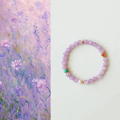 OZ Dorothy Series PL1002 Kunzite Bracelet -- Where OZ’s Violet Dreams Meet Crystal Healing