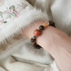 OZ Himalaya Series YE1004 Nha Trang Gaharu Sinking Agarwood Bracelet