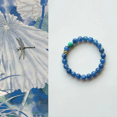 OZ Dunhuang Series BU1000 Blue Kyanite Turquoise Bracelet