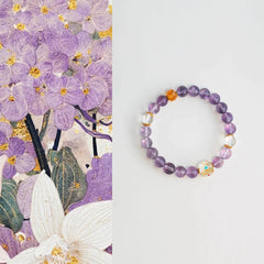 OZ Dunhuang Series PL1001 Amethyst Bracelet