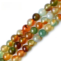 OZ DIY MC6000 Peacock Agate Loose Bead