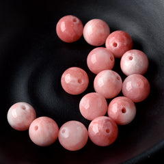 OZ DIY PK6002 Pink Chalcedony Loose Bead