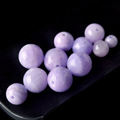OZ DIY PL6001 Purple Chalcedony Loose Bead