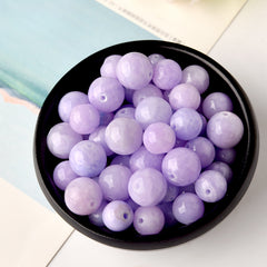 OZ DIY PL6001 Purple Chalcedony Loose Bead