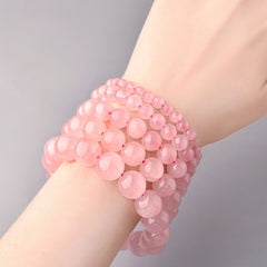 OZ DIY PK6003 Rose Quartz Loose Bead