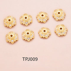 OZ DIY AC10001 Bead Cap (10 Pcs)