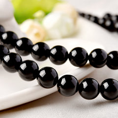 OZ DIY BK6000 Black Onyx Loose Bead