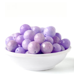 OZ DIY PL6001 Purple Chalcedony Loose Bead