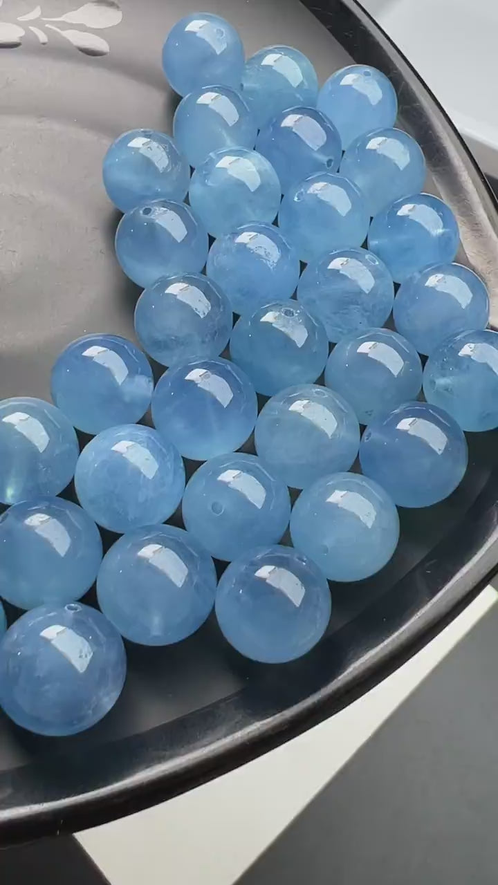 OZ DIY BU6000 Aquamarine Loose Bead