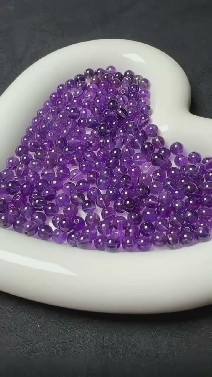 OZ DIY PL6000 Amethyst Loose Bead