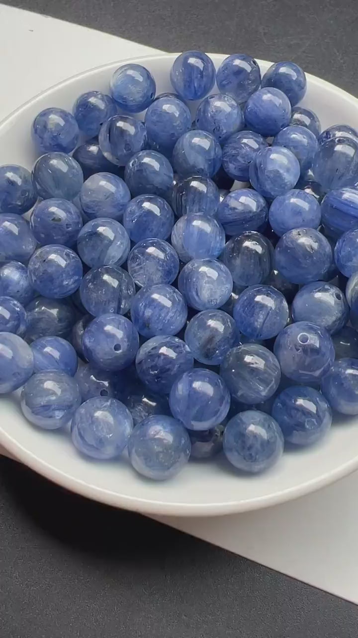 OZ DIY BU6001 Blue Kyanite Loose Bead