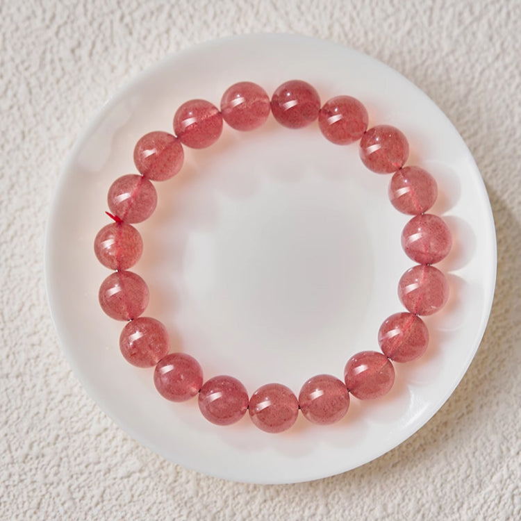 OZ DIY RD6002 Strawberry Quartz Loose Bead