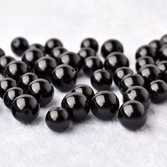 OZ DIY BK6003 Black Obsidian Loose Bead