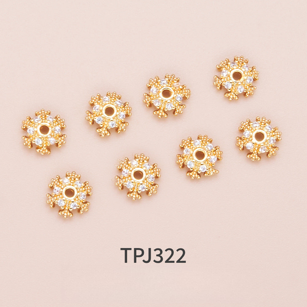 OZ DIY AC10001 Bead Cap (10 Pcs)