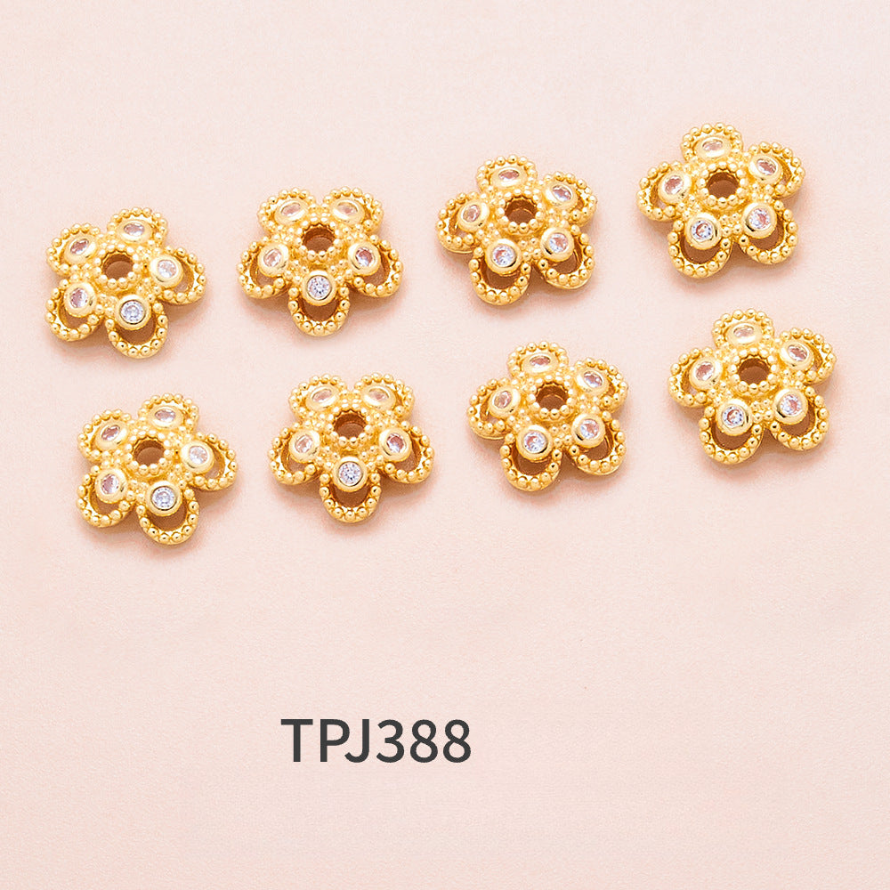 OZ DIY AC10001 Bead Cap (10 Pcs)