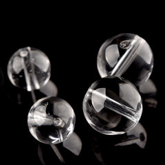 OZ DIY WH6000 White Clear Quartz Loose Bead
