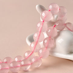 OZ DIY PK6000 Rose Quartz Loose Bead